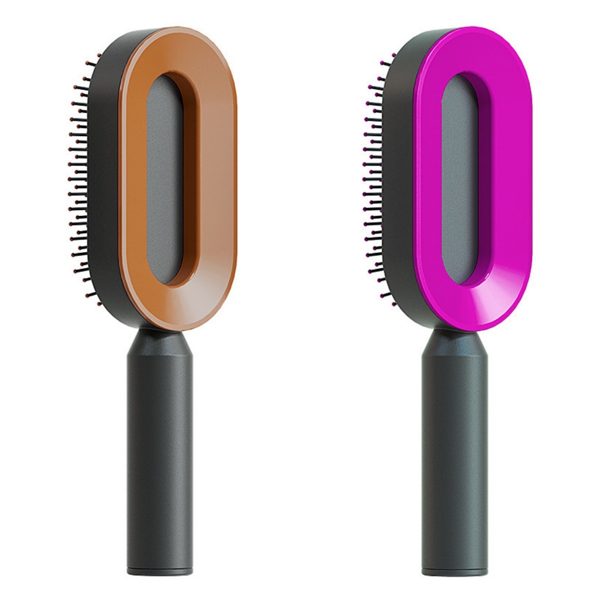 Yiwu Renfan Self Cleaning Hair Brush with Airbag Massage
