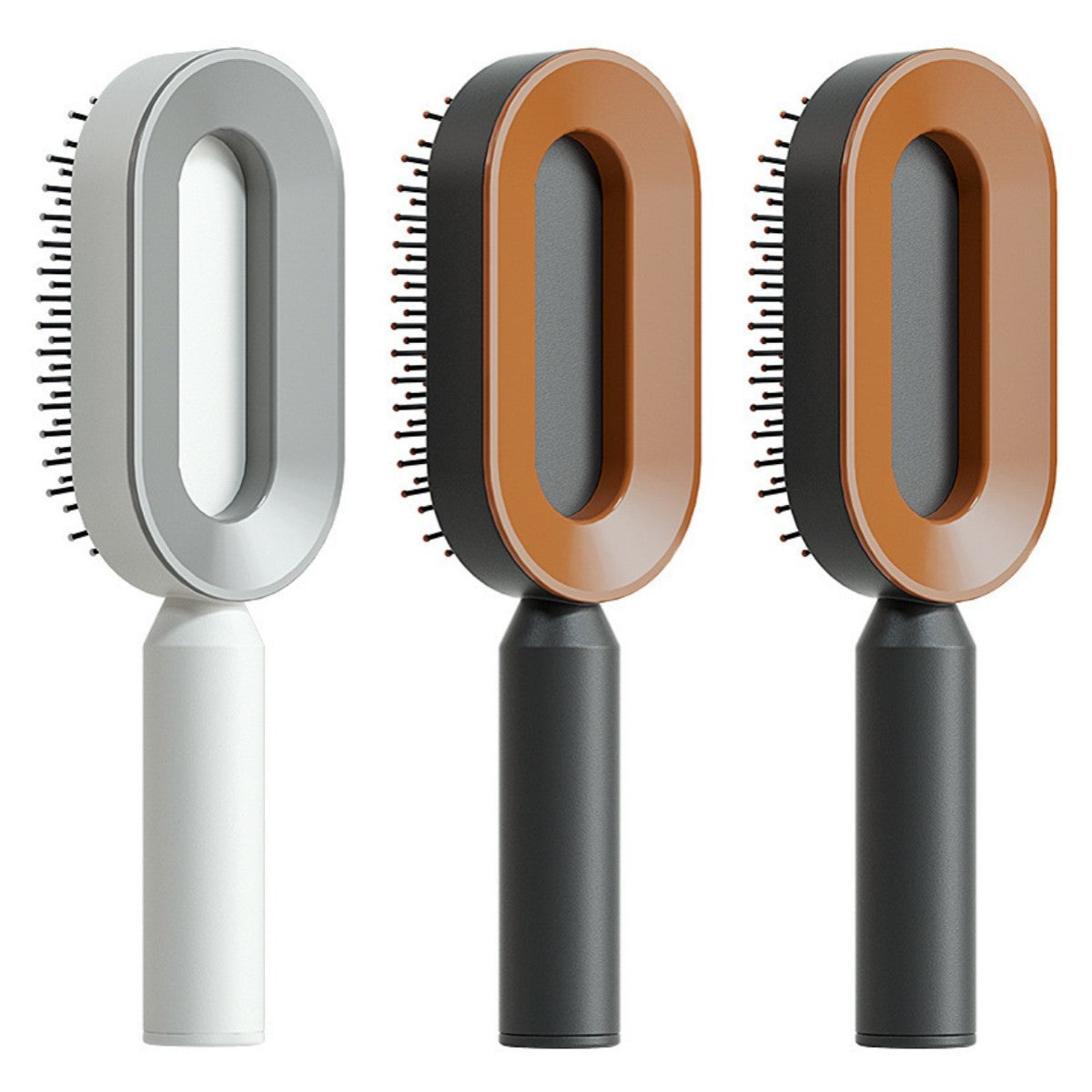 Yiwu Renfan Self Cleaning Hair Brush with Airbag Massage
