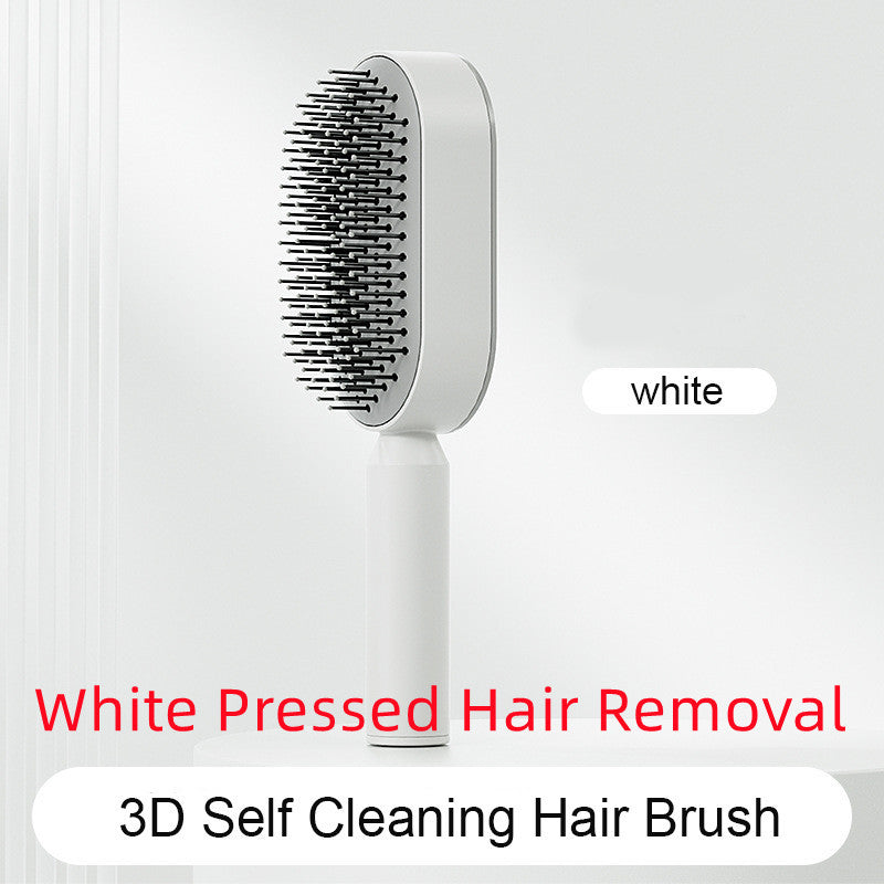 Yiwu Renfan Self Cleaning Hair Brush with Airbag Massage