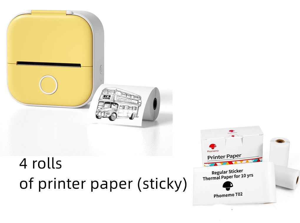 Hangzhou Jingqian Portable Mini Label Printer – Multi-Color
