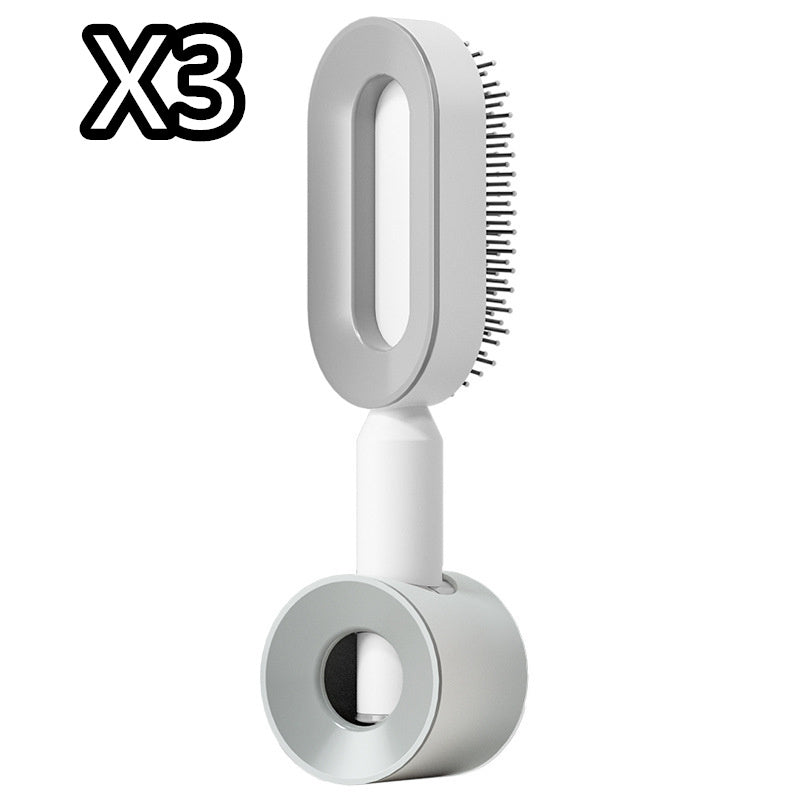 Yiwu Renfan Self Cleaning Hair Brush with Airbag Massage