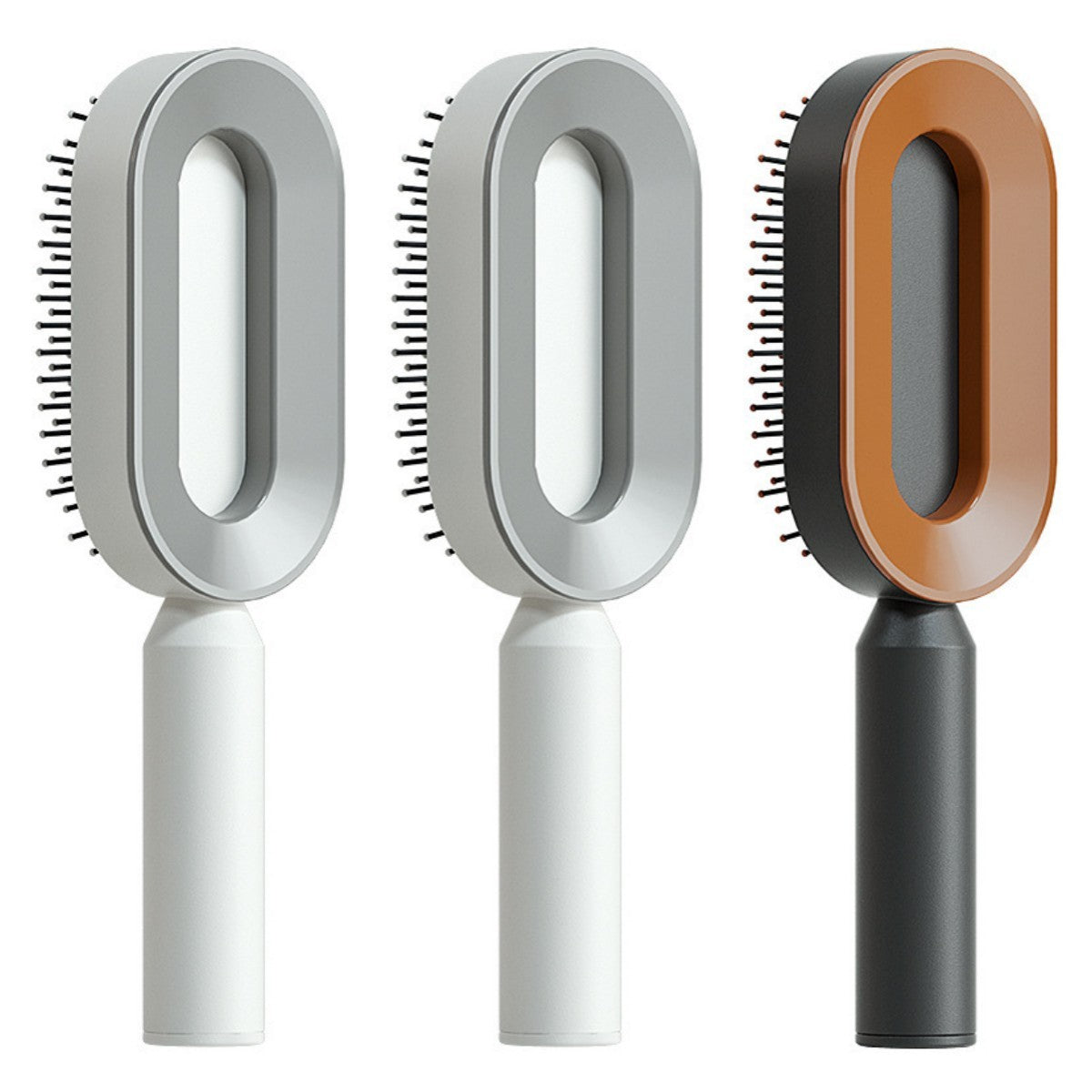 Yiwu Renfan Self Cleaning Hair Brush with Airbag Massage