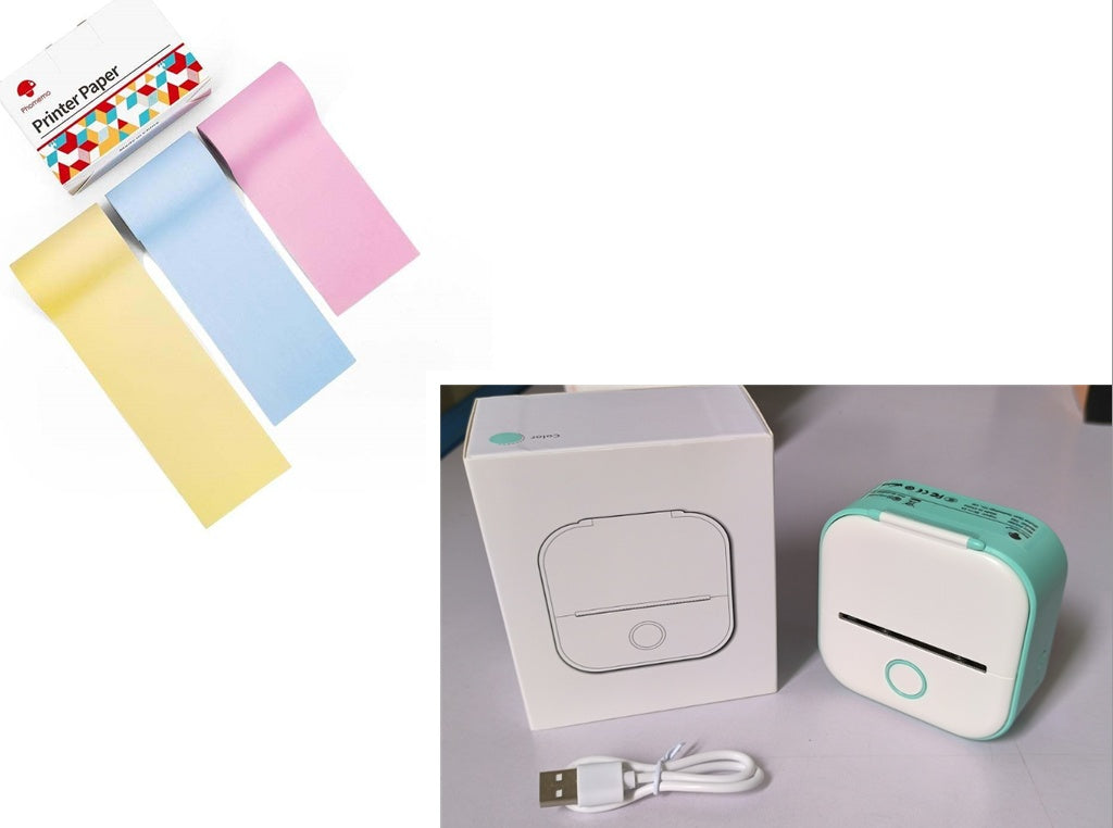 Hangzhou Jingqian Portable Mini Label Printer – Multi-Color