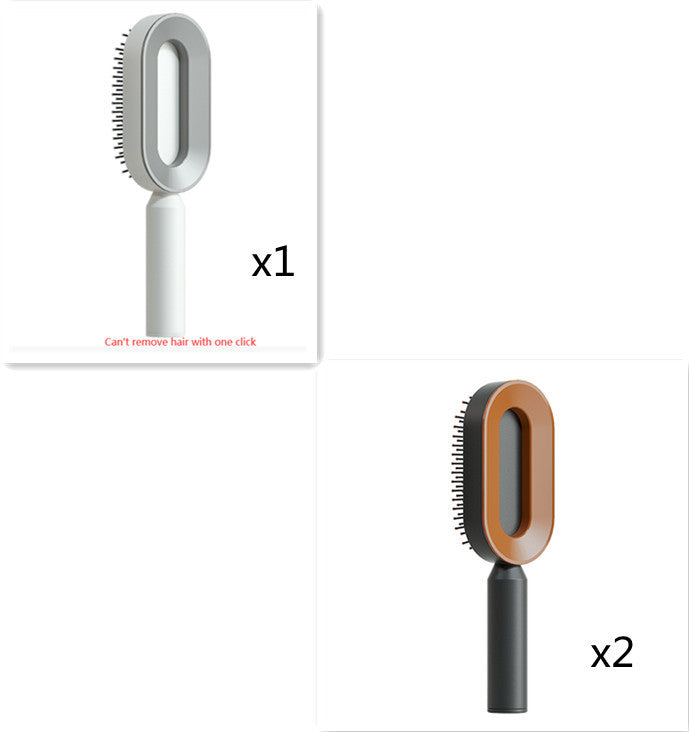 Yiwu Renfan Self Cleaning Hair Brush with Airbag Massage