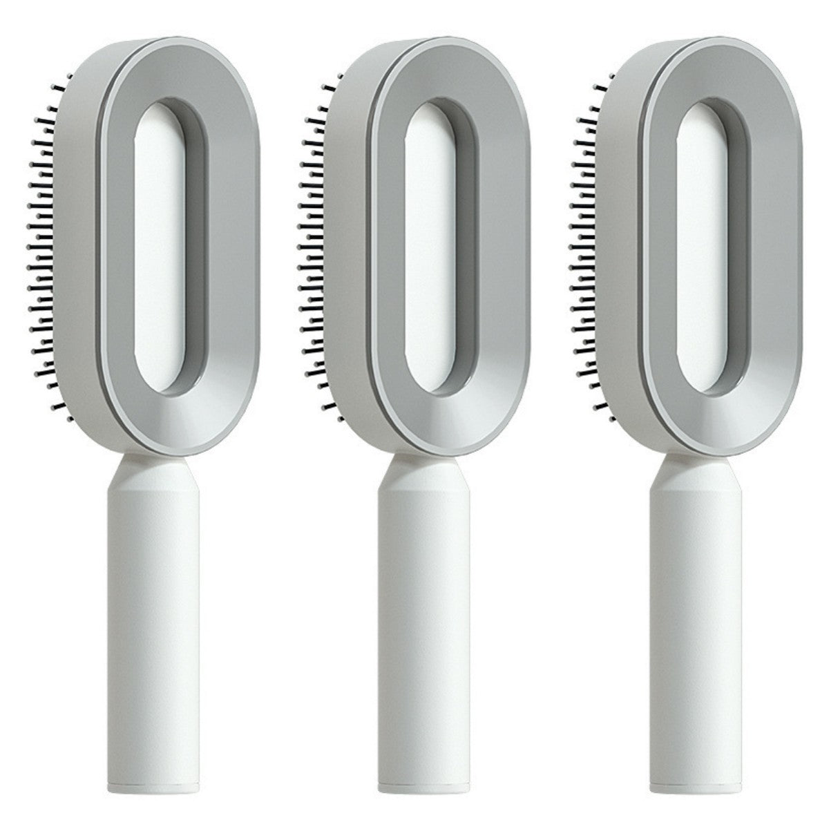 Yiwu Renfan Self Cleaning Hair Brush with Airbag Massage