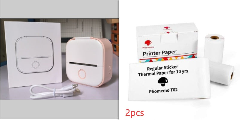 Hangzhou Jingqian Portable Mini Label Printer – Multi-Color