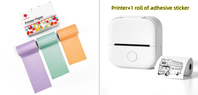 Hangzhou Jingqian Portable Mini Label Printer – Multi-Color