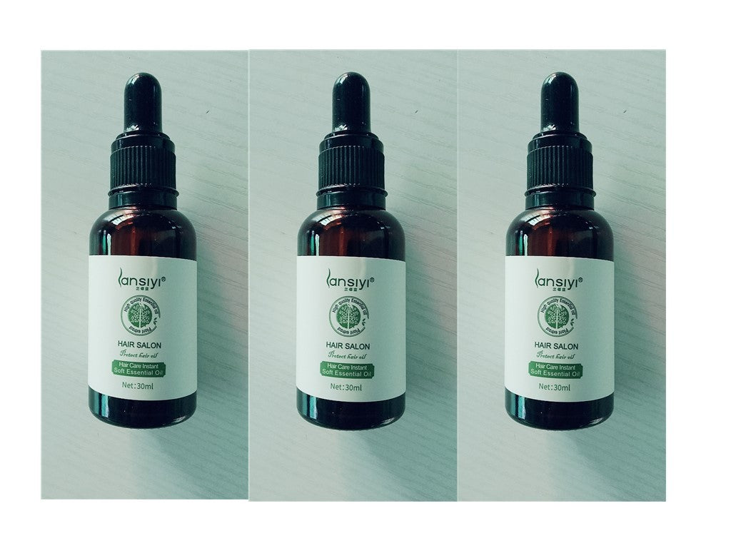 Yiwu Renfan hair care essential oil bottles with dropper caps for salon hair treatment 30ml