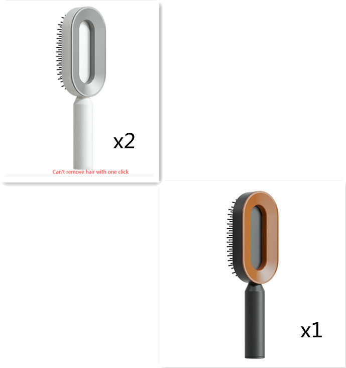 Yiwu Renfan Self Cleaning Hair Brush with Airbag Massage