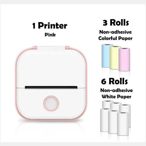 Hangzhou Jingqian Portable Mini Label Printer – Multi-Color