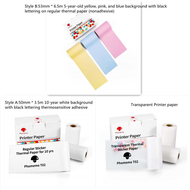 Hangzhou Jingqian Portable Mini Label Printer – Multi-Color