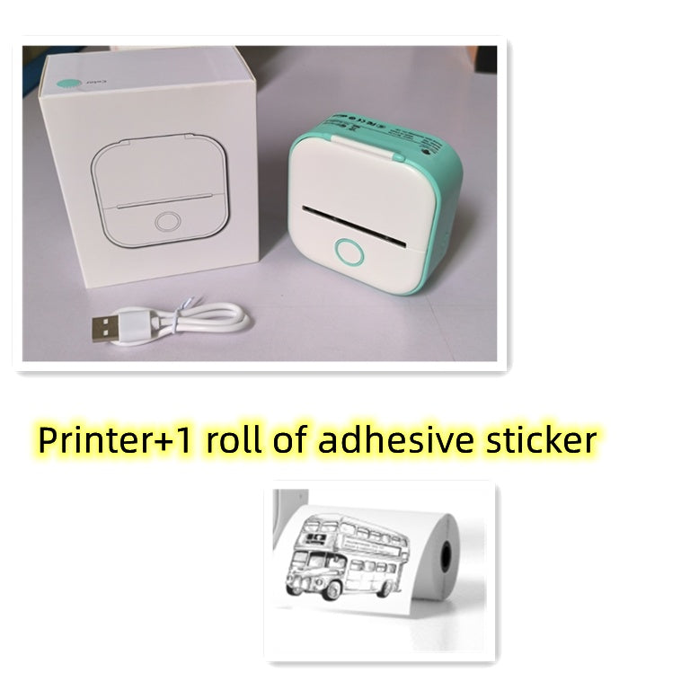 Hangzhou Jingqian Portable Mini Label Printer – Multi-Color