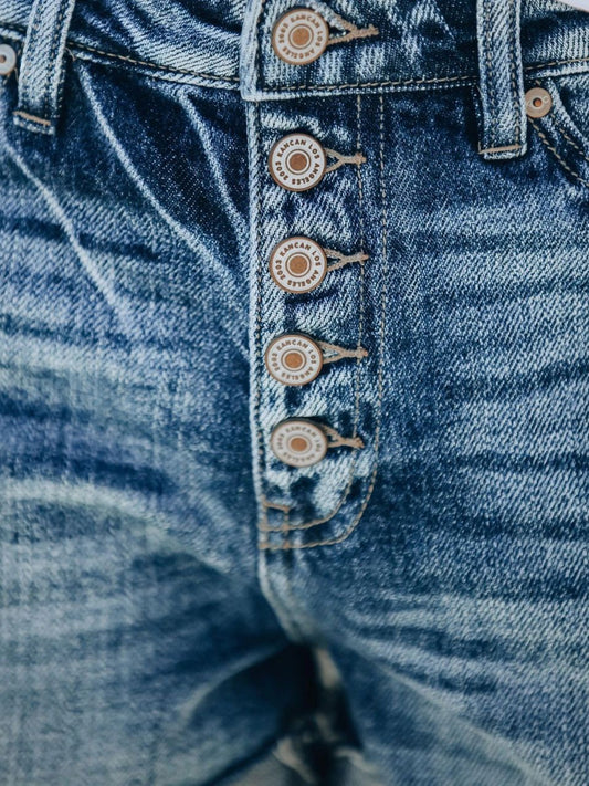 2025 New Women's Denim Shorts, High Waist Shorts, Denim Closed, Foldable Legs