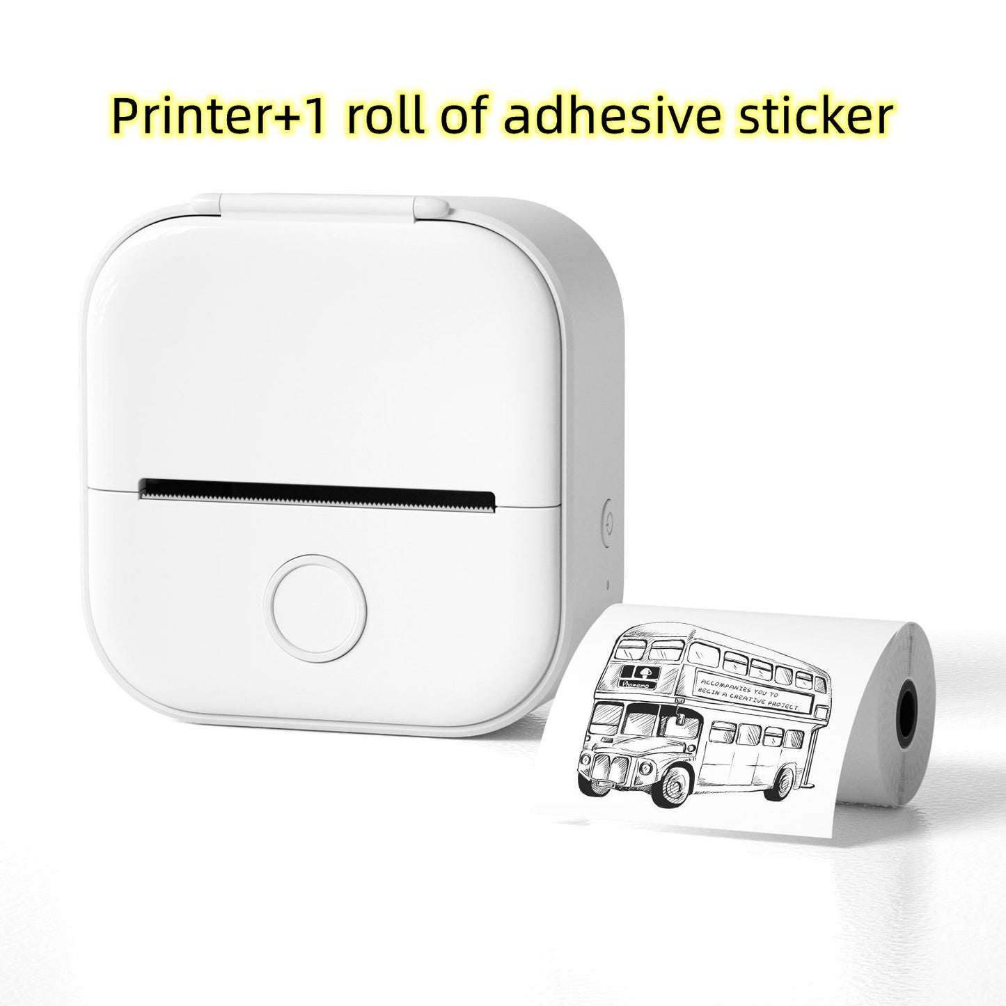 Hangzhou Jingqian Portable Mini Label Printer – Multi-Color