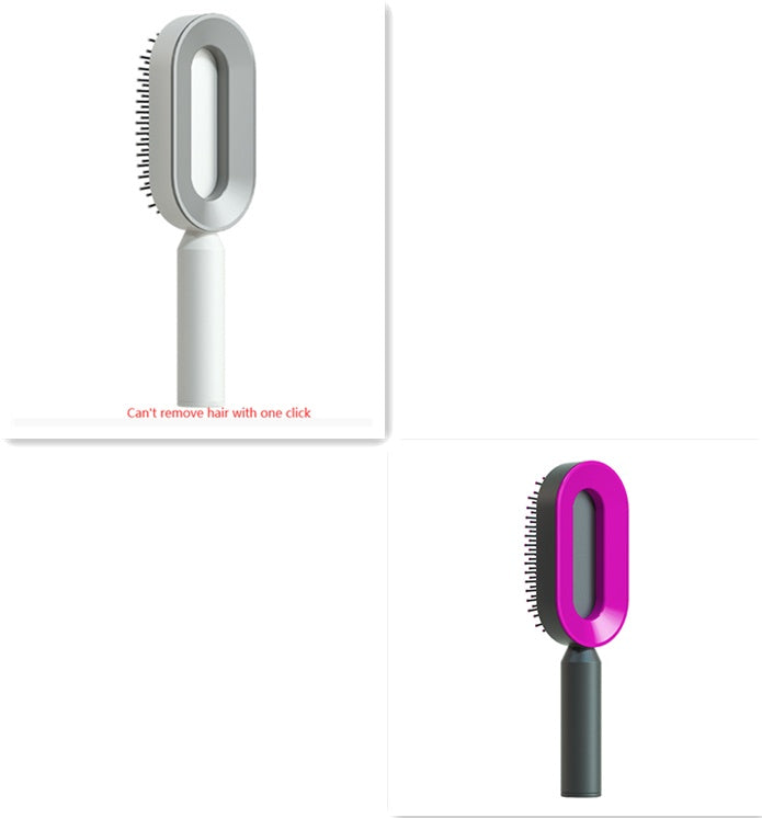 Yiwu Renfan Self Cleaning Hair Brush with Airbag Massage