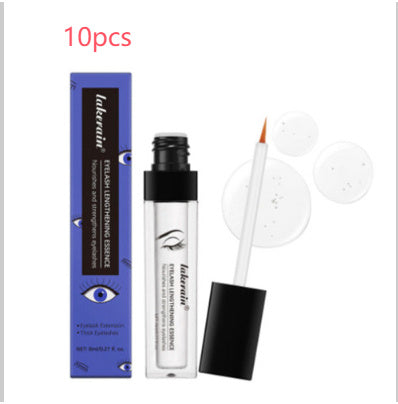 Hangzhou Jingqian eyelash nourishing serum with brush applicator and 10pcs packaging for eyelash extension care