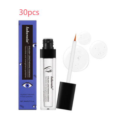 Hangzhou Jingqian eyelash nourishing serum with brush applicator and blue packaging for eyelash lengthening