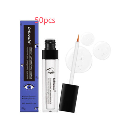 Eyelash nourishing serum by Hangzhou Jingqian with brush applicator and clear liquid formula