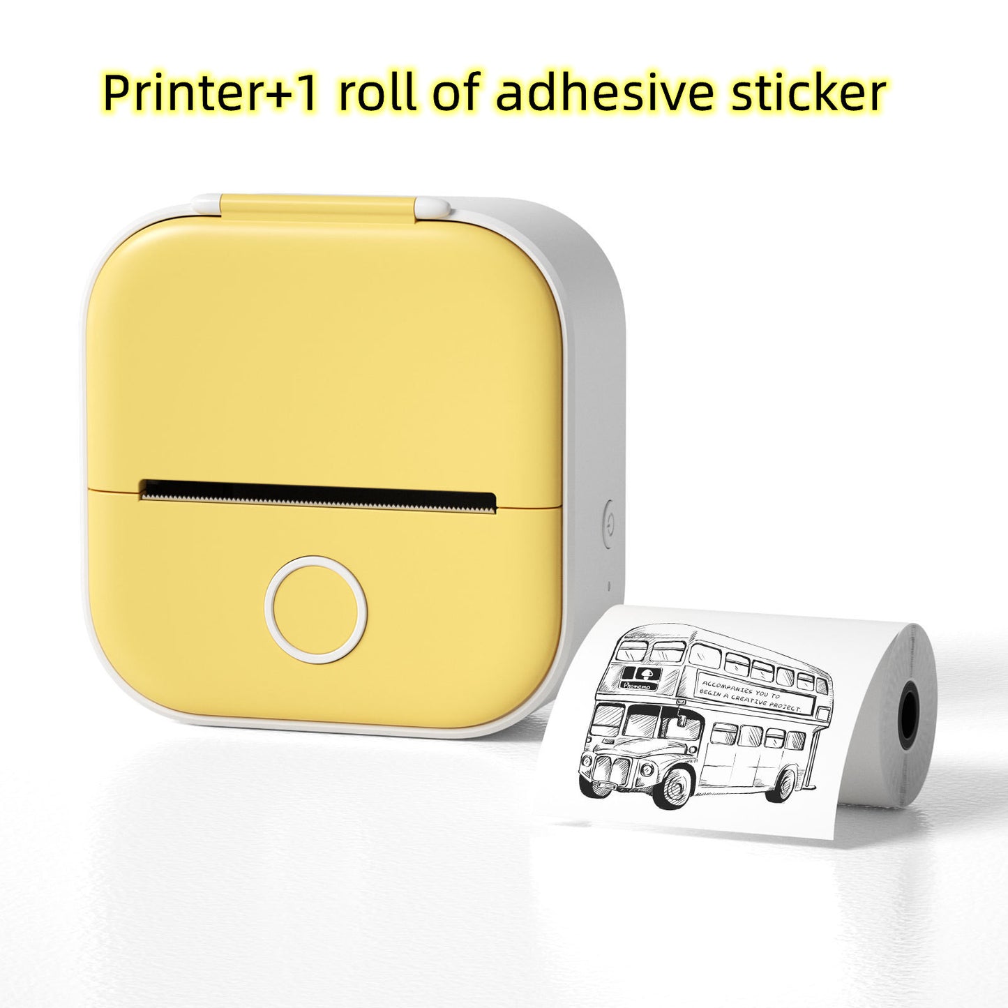Hangzhou Jingqian Portable Mini Label Printer – Multi-Color