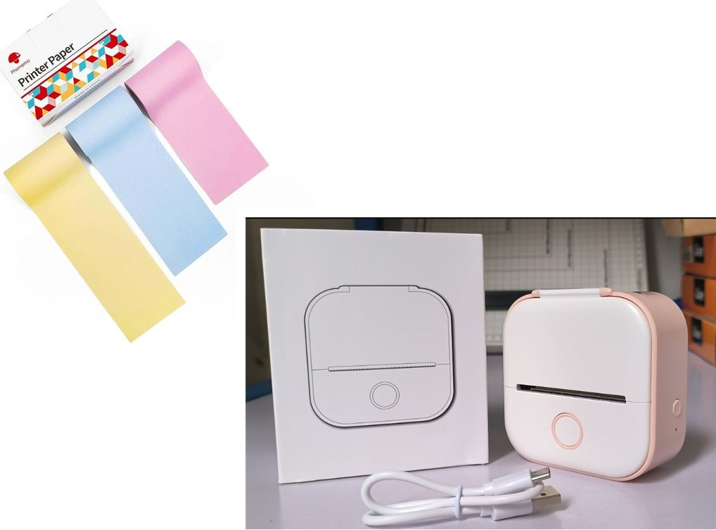 Hangzhou Jingqian Portable Mini Label Printer – Multi-Color