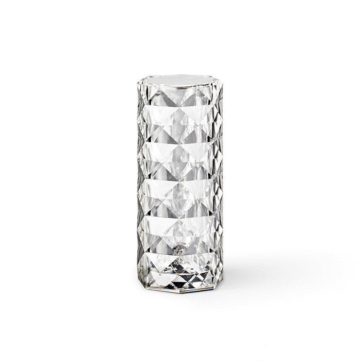 Yiwu Renfan Nordic crystal lamp for bedroom with clear crystal design and USB table lamp feature
