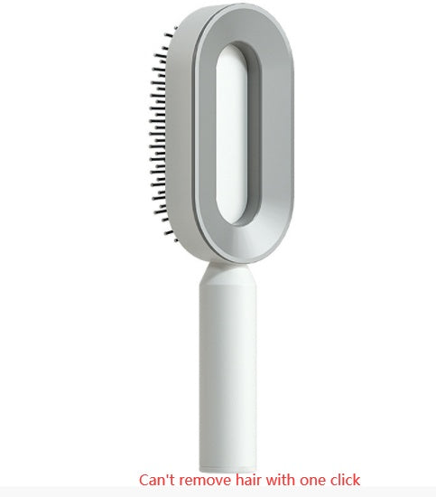 Yiwu Renfan self cleaning hair brush with airbag massage for hair loss prevention and easy cleaning