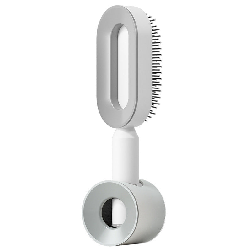 Yiwu Renfan self cleaning hair brush with airbag massage for hair loss prevention and scalp care