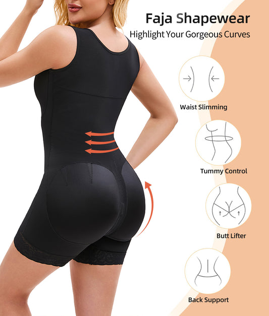 Women Tummy Control Post Surgery Full Body Shaper from Xiamen Gently Approaching for enhanced curves