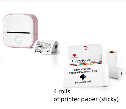 Hangzhou Jingqian Portable Mini Label Printer – Multi-Color
