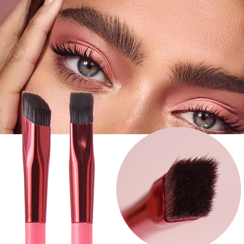 3D eyebrow brush for women with angled bristles by Hangzhou Jingqian for precise eyebrow styling