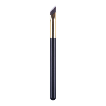 3D eyebrow brush for women with angled bristles and black handle by Hangzhou Jingqian