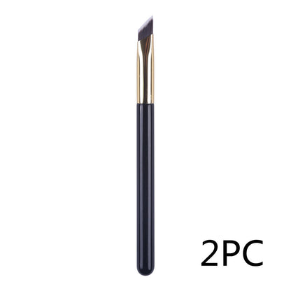 Wild eyebrow brush 3D stereoscopic paint angled black handle 3D eyebrow brush for women