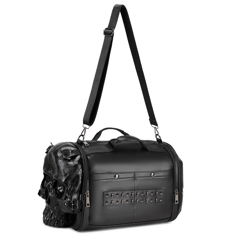 Box of Pandora 3D skull crossbody bag with unique design and adjustable strap for stylish carry