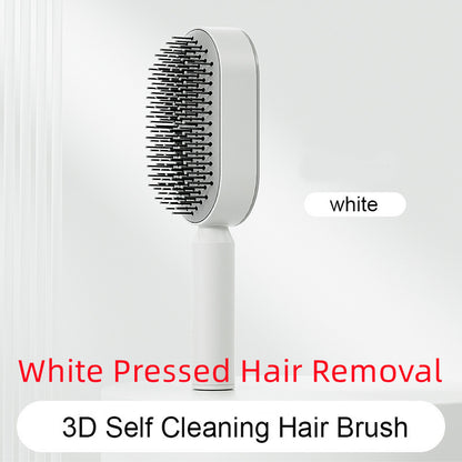 Yiwu Renfan Self Cleaning Hair Brush with Airbag Massage