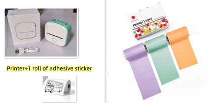 Hangzhou Jingqian Portable Mini Label Printer – Multi-Color