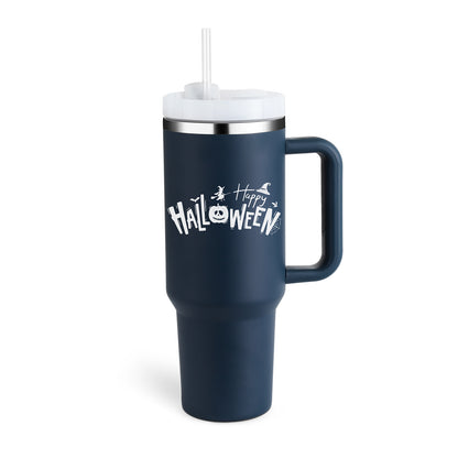 Hangzhou Jingqian 40 oz Insulated Tumbler with Handle - Coffee Cup with Lid