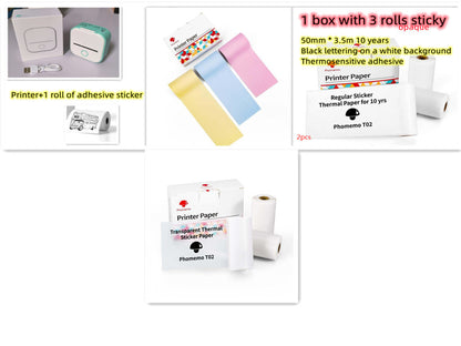 Hangzhou Jingqian Portable Mini Label Printer – Multi-Color