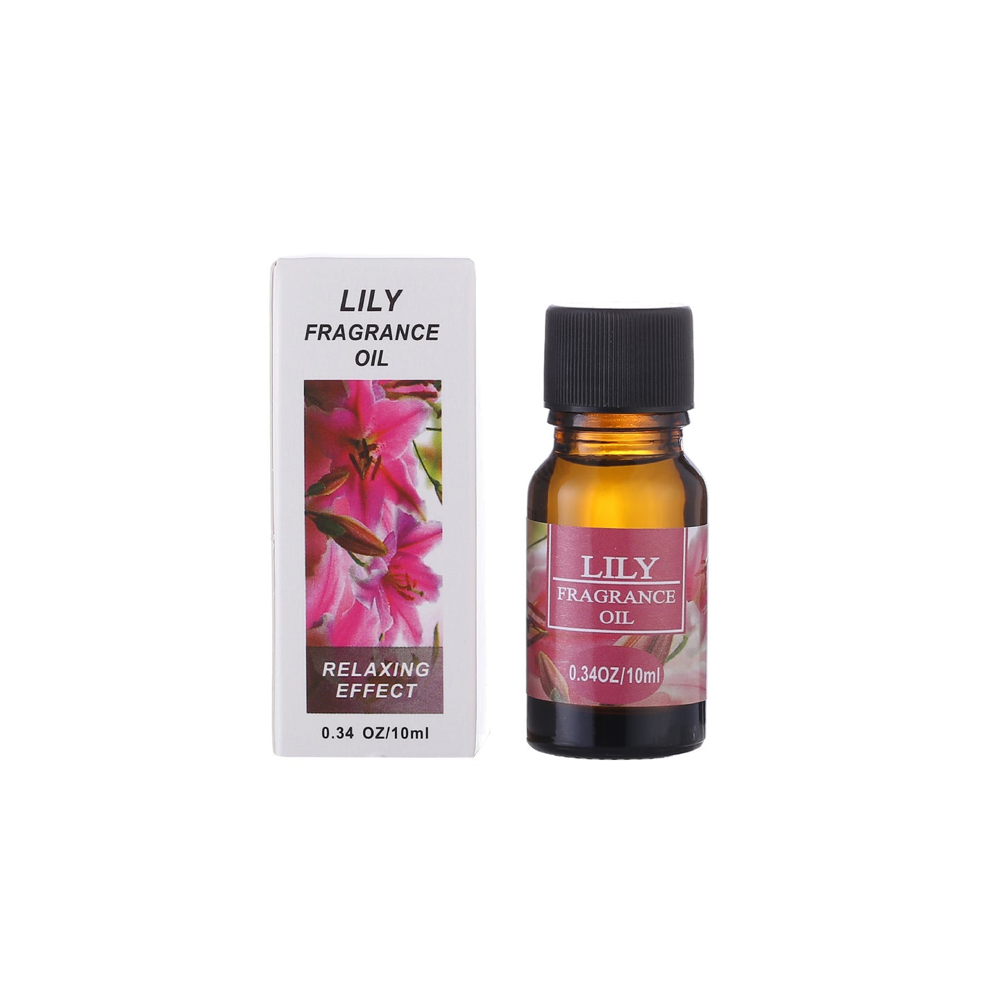 Lily fragrance oil for aromatherapy essential oil humidifier with relaxing effect in 10ml bottle