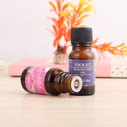 Aromatherapy essential oil humidifier fragrance oils in violet and lily scents by Hangzhou Jingqian