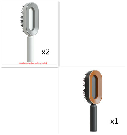 Yiwu Renfan Self Cleaning Hair Brush with Airbag Massage