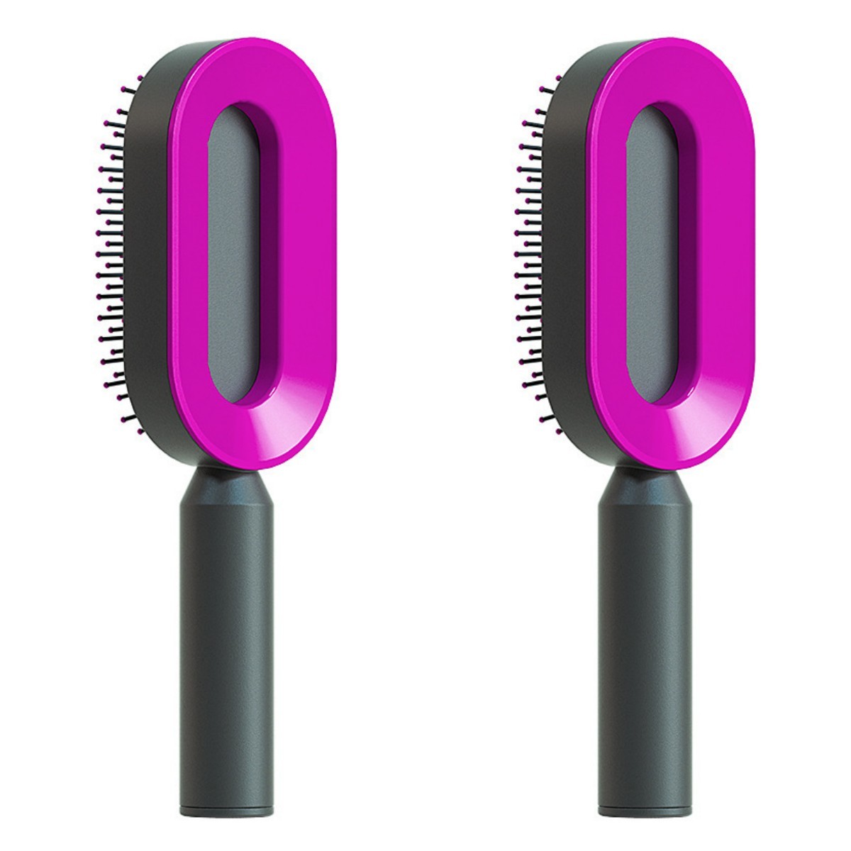 Yiwu Renfan Self Cleaning Hair Brush with Airbag Massage