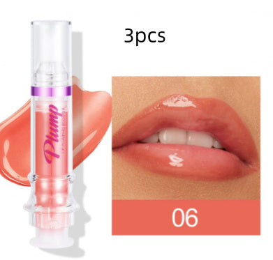 Spicy lip plumper New Tube Lip Rich Lip Color in shade 06 by Hangzhou Jingqian with glossy finish