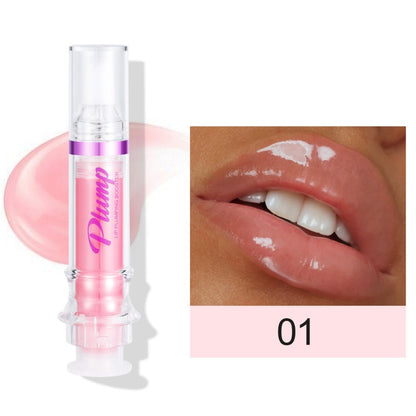Hangzhou Jingqian New Tube Lip Rich Lip Color 01 with shiny finish spicy lip plumper effect