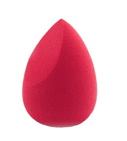 Red cosmetic puff makeup blender sponge for smooth foundation application