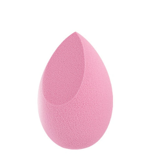 Pink cosmetic puff makeup blender sponge for smooth foundation application