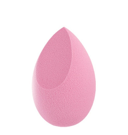 Pink cosmetic puff makeup blender sponge for smooth foundation application