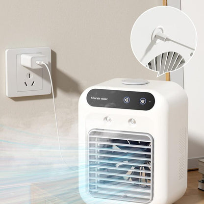 Hangzhou Jingqian portable air conditioner cars and home energy efficient air conditioner alternative in white compact design