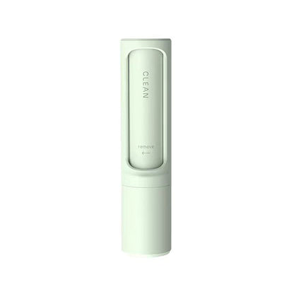 Hangzhou Jingqian 2-1 reusable pet hair remover brush in light green for easy pet hair cleaning