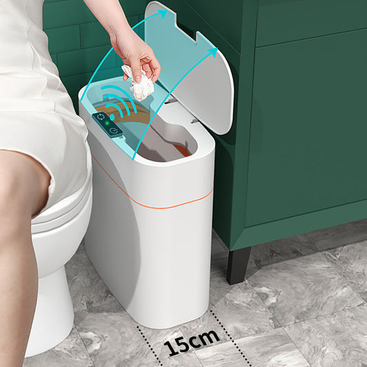 Yiwu Renfan smart trash bin for bathroom with motion sensor and automatic lid opening