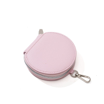 Pink stylish phone bag for women by Hangzhou Jingqian with zipper and metal clip